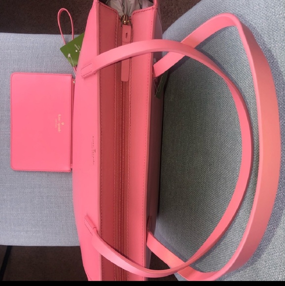 SOLD! Kate Spade pink handbag and wallet set - Picture 7 of 8